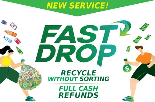 Fast Drop - Recycle Without Sorting