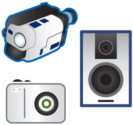 We recycle cameras and Audio Visual in our Abbotsford, BC recycling facilities