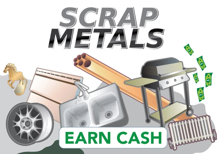 Earn Cash Scrap Metals