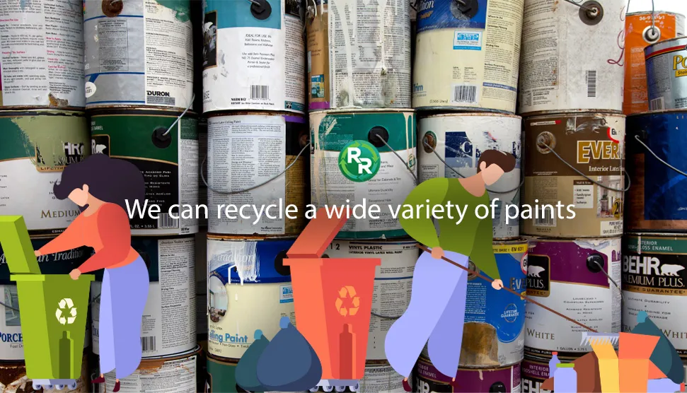 Recycling Paint & Recycling Renovation Materials 