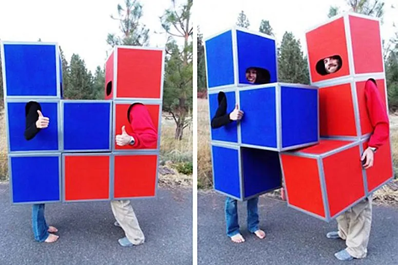 Tetris Blocks Halloween costume